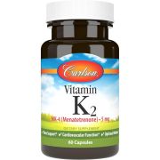Carlson Labs Vitamin K2 as MK-4 5mg 60 Capsules