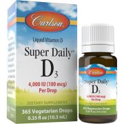 Carlson Labs Super Daily D3 4,000iu 365 Drops 10.3ml