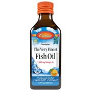 Carlson Labs The Very Finest Fish Oil 1,600mg 6.7oz (200ml) Orange Flavour