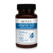 Biovea Vitamin B12 (Methylcobalamin) 1000mcg 100 Fast Dissolve Tablets