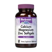 Bluebonnet Calcium, Magnesium, Zinc & Vitamin D3 120 Softgels