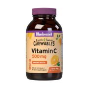 Bluebonnet Earthsweet Chewables Vitamin C 500mg 90 Orange Tablets