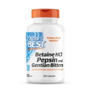 Doctor's Best Betaine HCL, Pepsin and Gentian Bitters 360 Capsules