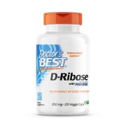 Doctor's Best D-Ribose with BioEnergy Ribose 850 mg 120 Veggie Capsules