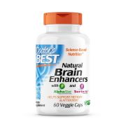 Doctor's Best Natural Brain Enhancers with AlphaSize and SerinAid, 60 Veggie Capsules