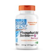 Doctor's Best Phosphatidylserine with SerinAid, 100 mg 120 Veggie Capsules