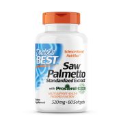 Doctor's Best Saw Palmetto with Prosterol, Standardized Extract 320 mg 60 Softgels