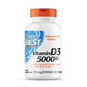 Doctor's Best Vitamin D3 125 mcg (5,000 IU) 180 Softgels