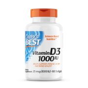 Doctor's Best Vitamin D3 25 mcg (1,000 IU) 180 Softgels