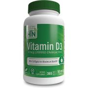 Health Thru Nutrition Vitamin D3 2,000iu (50mcg) 365 Softgels