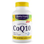 Healthy Origins CoQ10 100mg 150 Softgels Front of bottle
