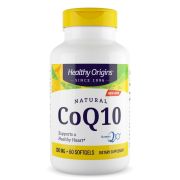 Healthy Origins CoQ10 100mg Softgel Front of bottle
