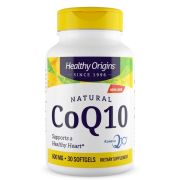 Healthy Origins CoQ10 600mg 30 Softgels Front of bottle