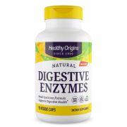 Healthy Origins Digestive Enzymes 90 Veggie Capsules Front of bottle