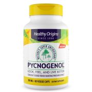 Healthy Origins Pycnogenol 100 mg 60 Veggie Capsules Front of bottle
