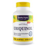 Healthy Origins Ubiquinol 100mg 60 Softgels Front of bottle
