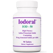 Iodoral High Potency Iodine/Potassium Iodide 50mg 90 Tablets