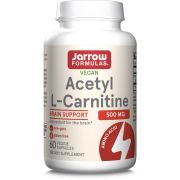 Jarrow Formulas Acetyl L-Carnitine 500mg 60 Veggie Capsules