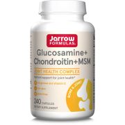 Jarrow Formulas Glucosamine + Chondroitin + MSM 240 Capsules