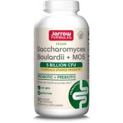 Jarrow Formulas Probiotic Saccharomyces Boulardii + MOS 5 Billion Veggie Capsule
