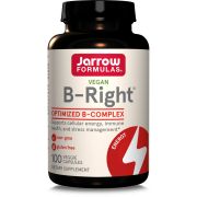 Jarrow Formulas Vitamin B-Right Complex 100 Veggie Capsules