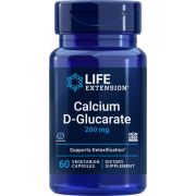 Life Extension Calcium D-Glucarate 200 mg 60 Vegetarian Capsules