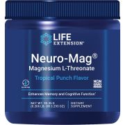 Life Extension Neuro-Mag Magnesium L-Threonate (Tropical Punch) 93.35 grams