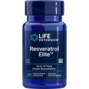 Life Extension Resveratrol Elite 30 Vegetarian Capsules