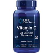 Life Extension Vitamin C and Bio-Quercetin Phytosome 250 Vegetarian Tablets