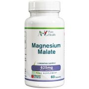 A to Z Pure Health Magnesium Malate 625mg 60 Capsules