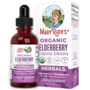 MaryRuth's Elderberry Drops (Blueberry + Raspberry) 30ml, 1 oz