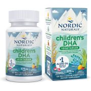 Nordic Naturals Children's DHA Vegetarian 375mg 120 Mini Chewable Softgels (Berry Lemonade)