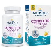 Nordic Naturals Complete Omega 3,6,9 Softgels (Lemon)