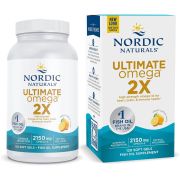Nordic Naturals Ultimate Omega 2X 2150mg 120 Softgels (Lemon)
