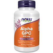 NOW Foods Alpha GPC 300 mg 60 Veg Capsules