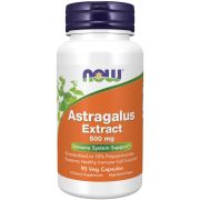 NOW Foods Astragalus Extract 500 mg 90 Veg Capsules