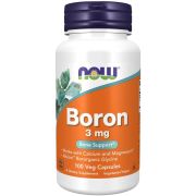 NOW Foods Boron 3 mg 100 Veg Capsules