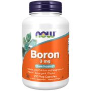 NOW Foods Boron 3 mg 250 Veg Capsules
