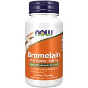NOW Foods Bromelain 2,400 GDU/g - 500 mg 60 Veg Capsules