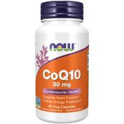 NOW Foods CoQ10 30 mg 60 Veg Capsules