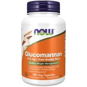 NOW Foods Glucomannan 575 mg 180 Veg Capsules