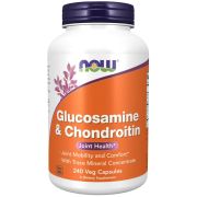 NOW Foods Glucosamine & Chondroitin 240 Capsules