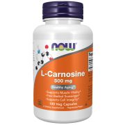 NOW Foods L-Carnosine 500mg 100 Veg Capsules