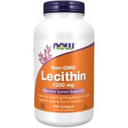 NOW Foods Lecithin 1,200 mg 200 Softgels