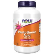 NOW Foods Pantothenic Acid (Vitamin B-5) 500 mg 250 Capsules