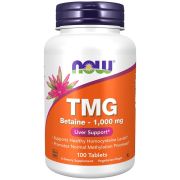 NOW Foods TMG Betaine 1,000 mg 100 Tablets