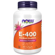 NOW Foods Vitamin E-400 With Mixed Tocopherols 250 Softgels