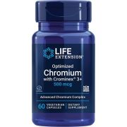 Life Extension Optimized Chromium with Crominex 3+, 500mcg, 60 Vegetarian Capsules