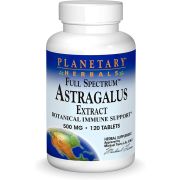 Planetary Herbals Full Spectrum Astragalus Extract 500mg 120 Tablets