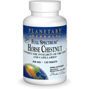 Planetary Herbals Full Spectrum Horse Chestnut 300mg 120 Tablets